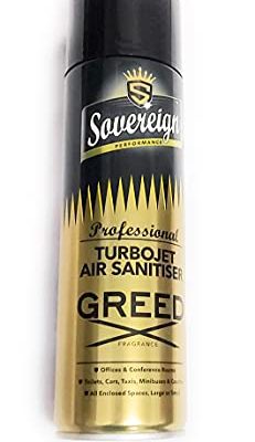 SOVEREIGN TURBOJET AIR SANITISER GREED / IRISH TWEED 500ml CAN