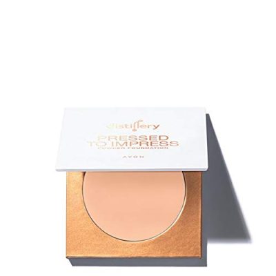 Avon Distillery PRESSED TO IMPRESS VEGAN Powder Foundation Care for All Ages Colour Batch110