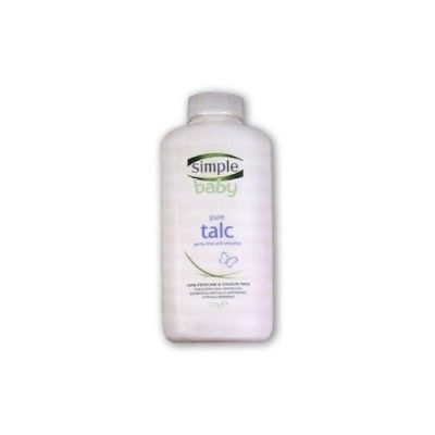 Simple baby pure talc 250g - pack of 2