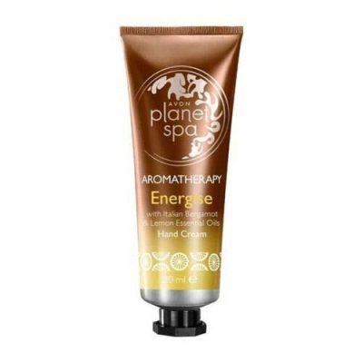 avon planet spa aromatherapy energise hand cream