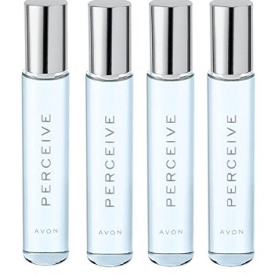 4 x Avon Perceive For Her Purse Sprays (10ml Each)