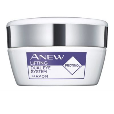 Anew Lifting Dual Eye System Eye Contour Care Cream with Protinol Technology Helps Correct, Firm and Smooth the Eye Contour for a More Youthful Look in Just 2 Days,