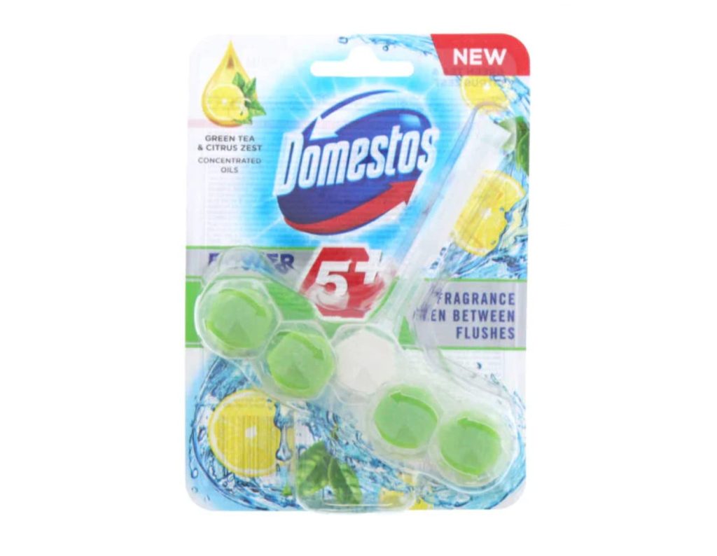 Domestos Power 5+ Green Tea and Citrus Zest