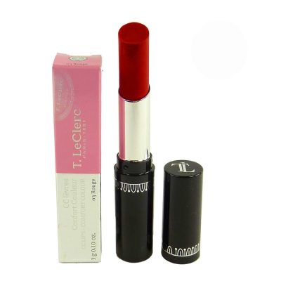 T.LeClerc CC Lips Comfort Colour - Lipstick Care Selection of Colours 3g - 03 Rouge