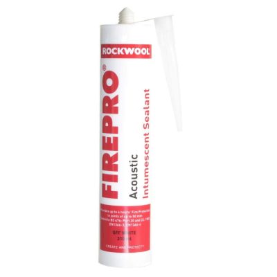 2 x Rockwool Acoustic Intumescent Sealant 310ml