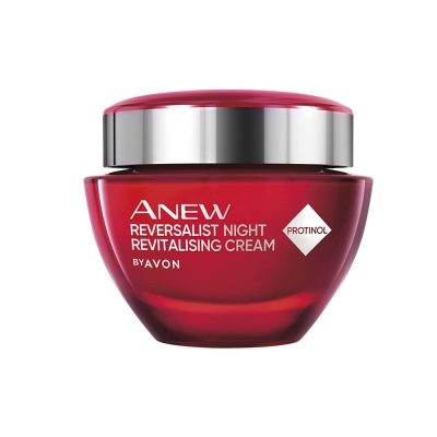 Avon Anew Reversalist Night Revitalising Cream, with Protinol™ Technology to Plump Skin, Reduce Fine Lines and Double Skin’s Moisture, 50ml