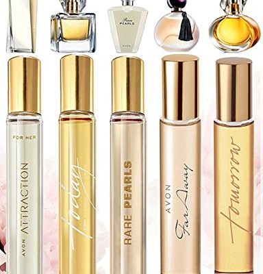 Avon Pocket spray set eau de parfum, floral, long-lasting 5 x 10ml pieces - Lucky Dip.