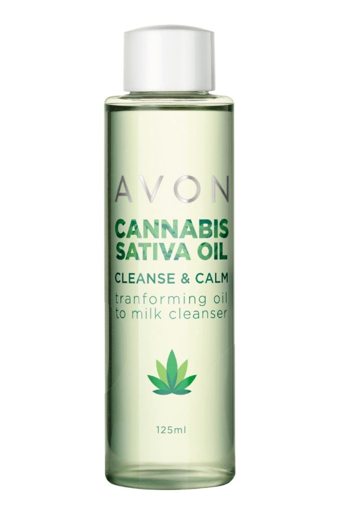 Avon Cannabis Sativa Oil Cleanse & Calm Transforming Oil to Milk Cleanser 125ml