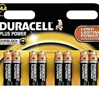 DURACELL Plus Power Alkaline Batteries Mignon AA Pack of 8