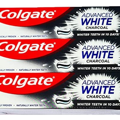 3 x Colgate Advanced Charcoal Whitening Toothpaste 75ml