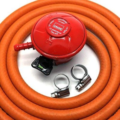 CALOR GAS Brand 27Mm Pato Gas Regulator 2Mt Hose/Pipe & 2 Clips