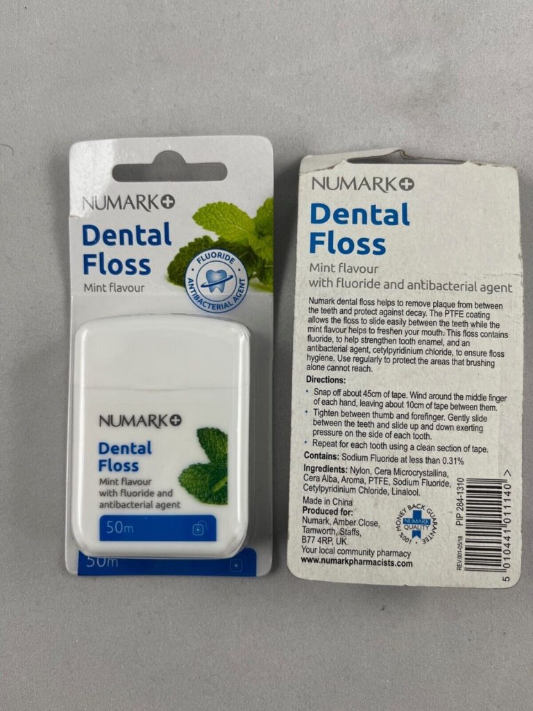 Numark Mint Flavour Dental Floss - 50m