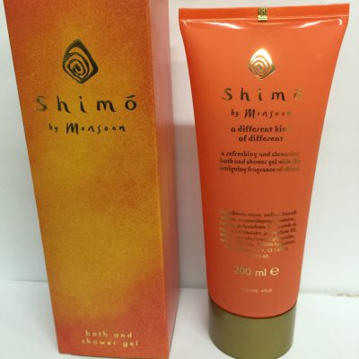 shimo by monsoon bath and shower 200ml very rare only one on ebay