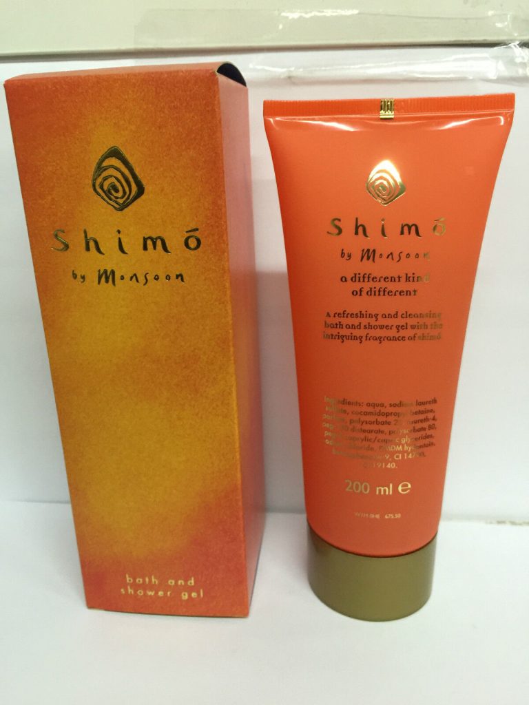 shimo by monsoon bath and shower 200ml very rare only one on ebay