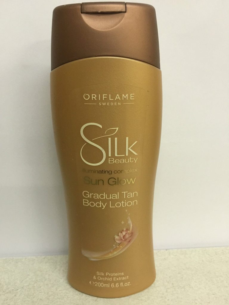 3 x 200ml ORIFLAME SILK BEAUTY SUN GLOW GRADUAL TAN BODY LOTION total 600ml