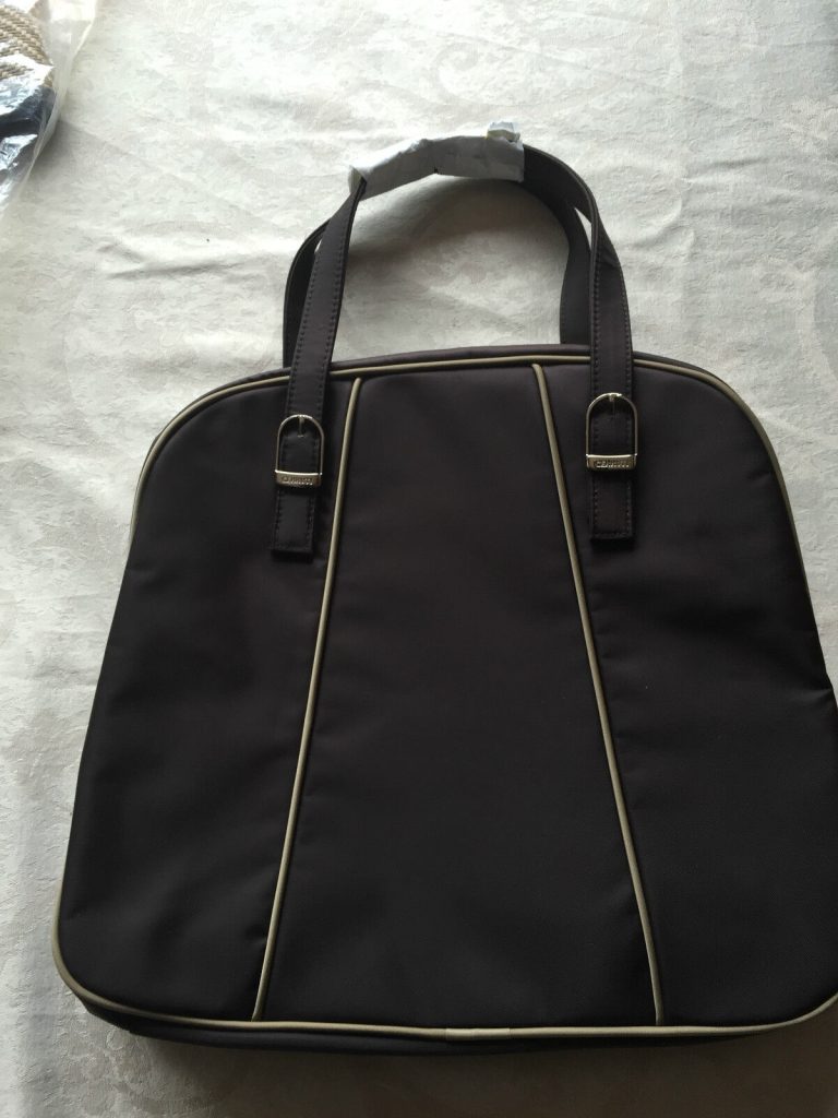 Cerruti Shoulder Bag in Brown ideal for carrying small laptop or iPad