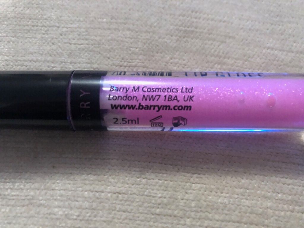 10 X Barry M Lip Gloss Wand - Impulse 1 Glitter 122 - 10 Pcs.