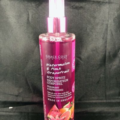 6 BOTTLES GRACE COLE BODY SPRITZ WATERMELON AND PINK GRAPEFRUIT 250ML