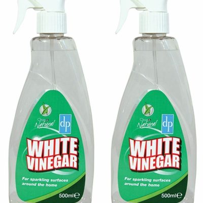 2 x Dri Pak White Vinegar Traditional Cleaner 500ml Trigger Spray