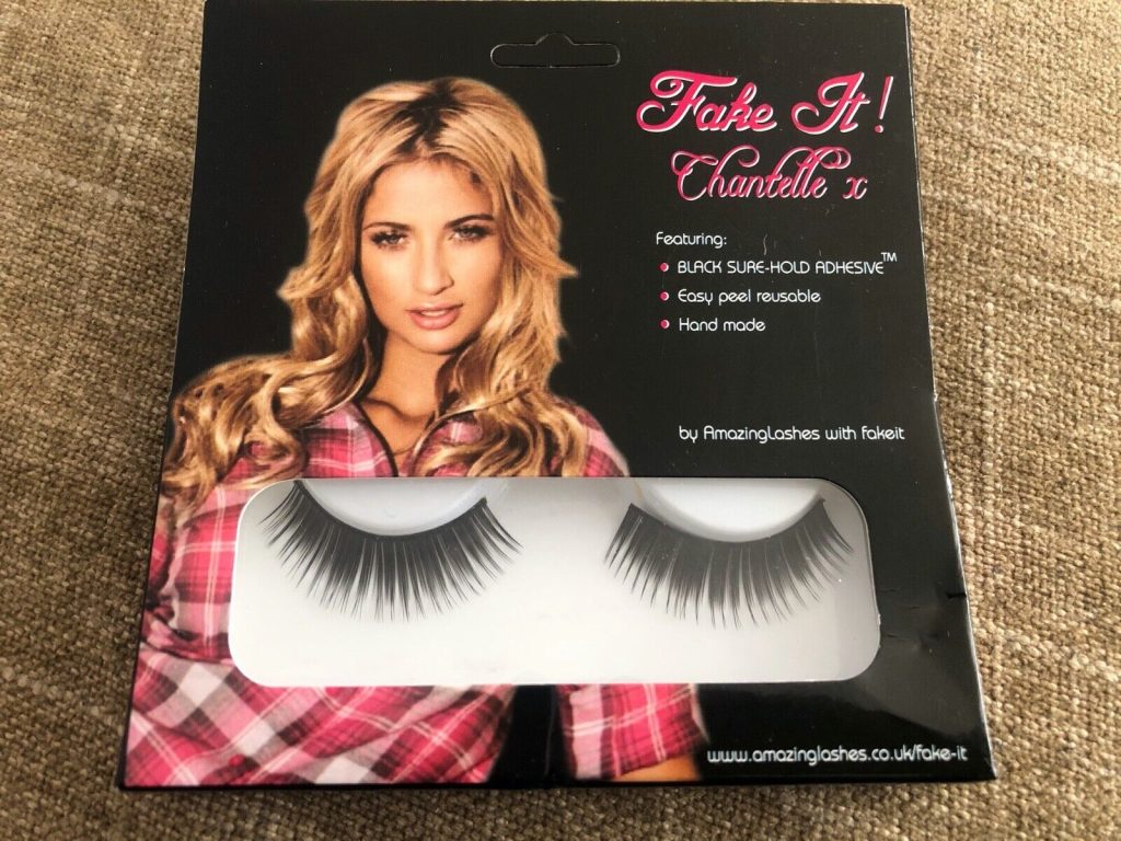 TOP QUALITY FALSE EYE LASHES BY FAKE IT CHANTELLE. REUSABLE, HAND MADE