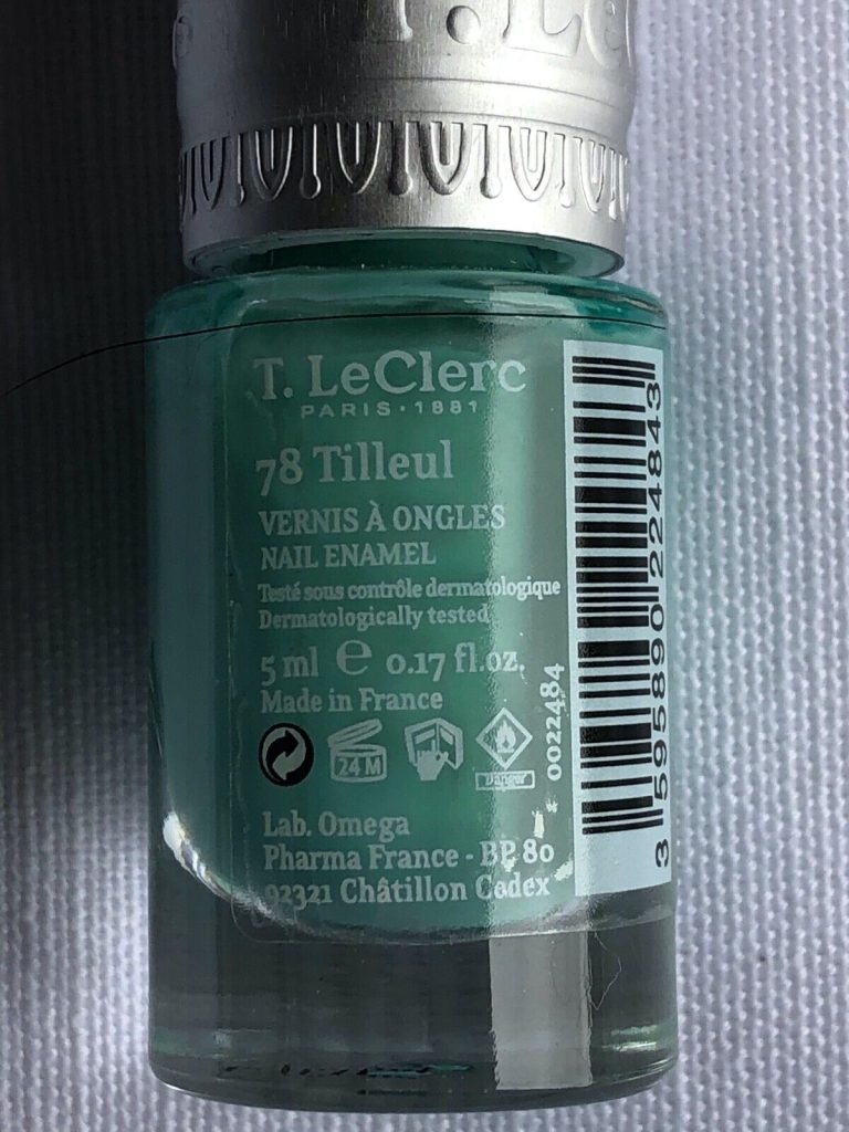 T.LeClerc nail varnish 78 tilleul 5ml