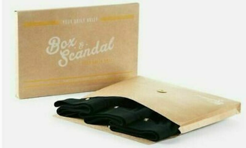 Box & Scandal MENS Boxer Shorts BOX Of 3 SIZE MEDIUM