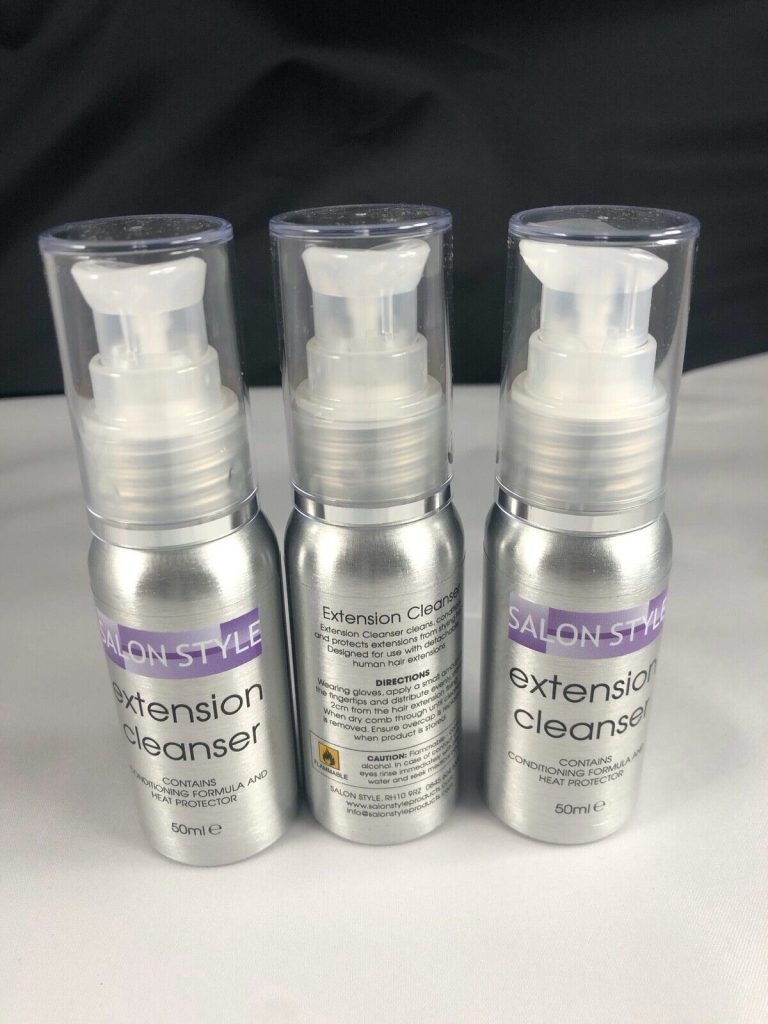 3 x 50ml salon style extension cleanser