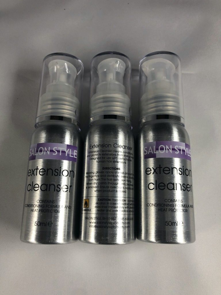 3 x 50ml salon style extension cleanser