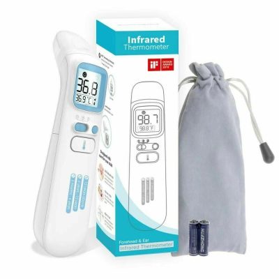 Forehead and Ear Mode Infrared Thermometer Gun AOJ-20B - BATTERIES INCLUDED