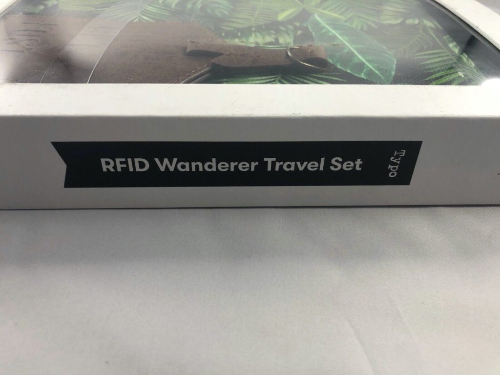 TYPO RFID wanderer travel set WALLET AND LUGGAGE TAG