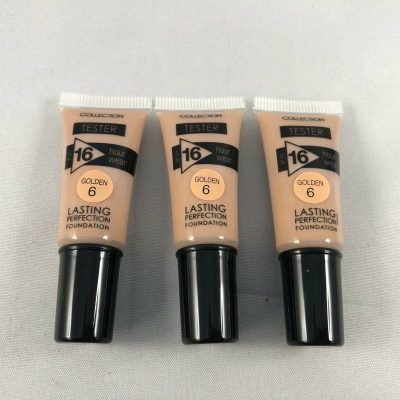 50 X 15ML COLLECTION 16 HOUR WEAR FOUNDATION GOLDEN 6