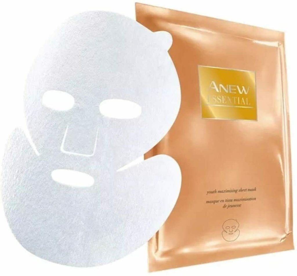 10 x Avon ANEW Essential Youth Maximising sheet mask, New, sealed