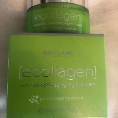 oriflame ecollagen wrinkle correcting night cream 50ml