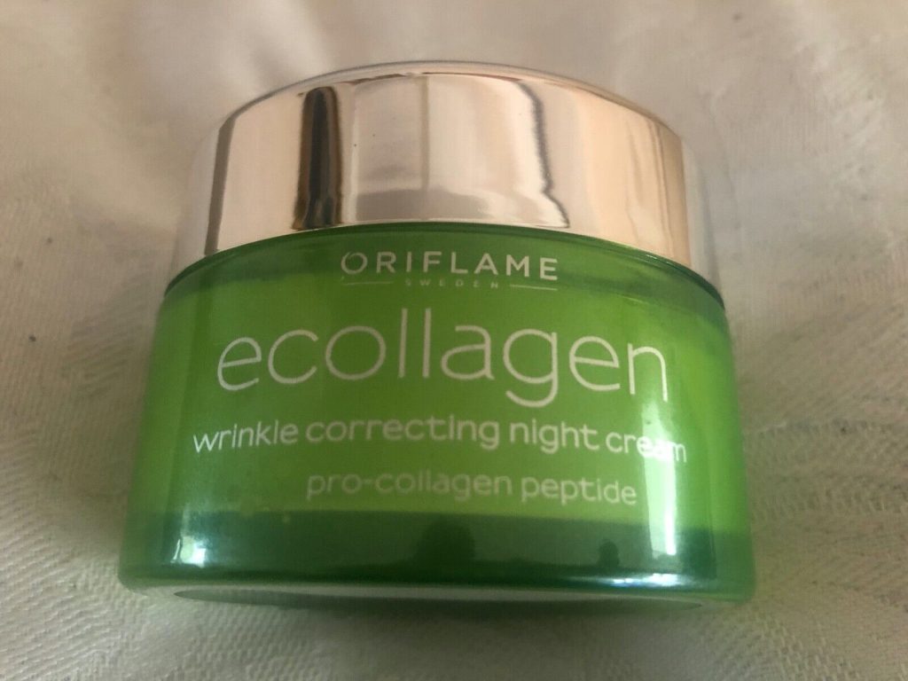 oriflame ecollagen wrinkle correcting night cream 50ml