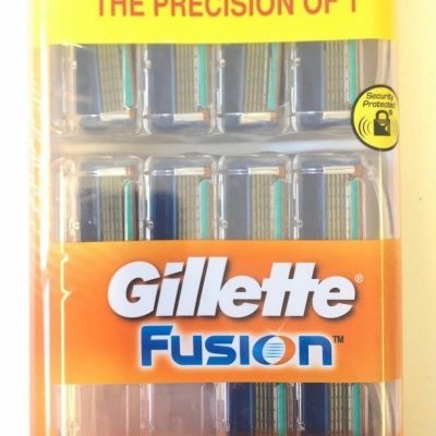 GILLETTE FUSION 10 X MENS RAZOR BLADES * NEW * ORANGE PACKAGING