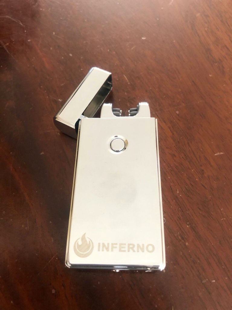 Pure Power Inferno Electronic Lighter - USB Rechargeable Double Electric