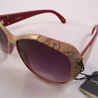 Liz Claiborne Sunglasses , BEIGE & PINK, 81743 100% UV PROTECTION