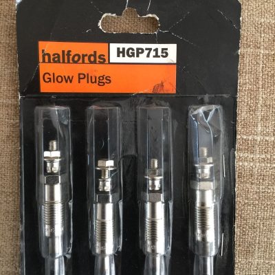 4x Halfords Glow Plugs HGP715