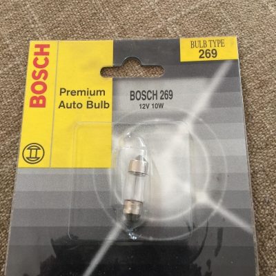 car bulb bosch pure light 269 12v 10w