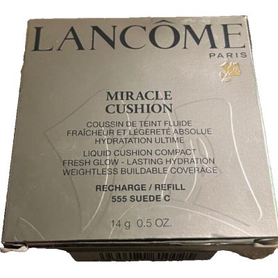 Lancome Miracle Cushion Compact Fresh Glow - 14g - 555 Suede C