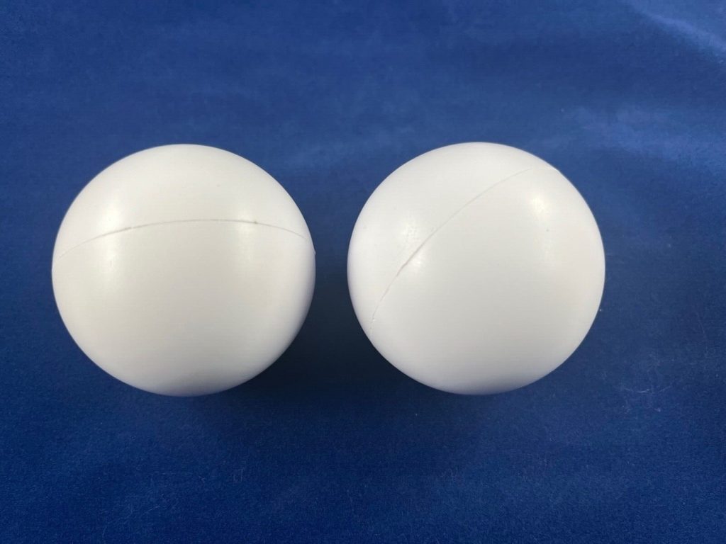 2 x WHITE ANTI STRESS RELIEVER BALL STRESSBALL EXTRA SOFT PHYSIO HAND AID