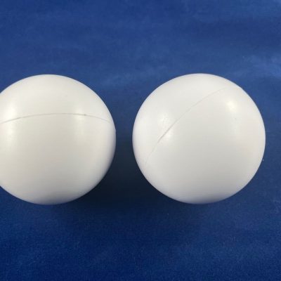 2 x WHITE ANTI STRESS RELIEVER BALL STRESSBALL EXTRA SOFT PHYSIO HAND AID