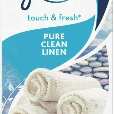 6 X 10ML Glade Clean Linen Touch n Fresh Refill for Machine Air Freshener Spray