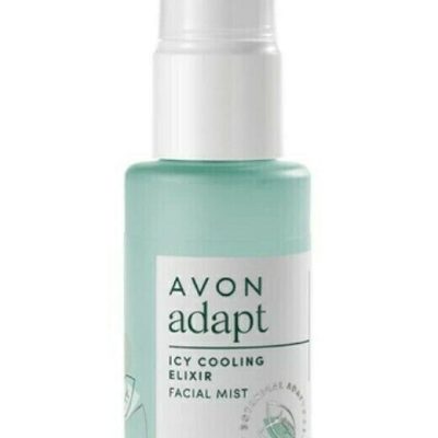 2 x 30ml Avon Adapt Icy Cooling Facial Mist Menopausal Perimenopausal Hot Flush