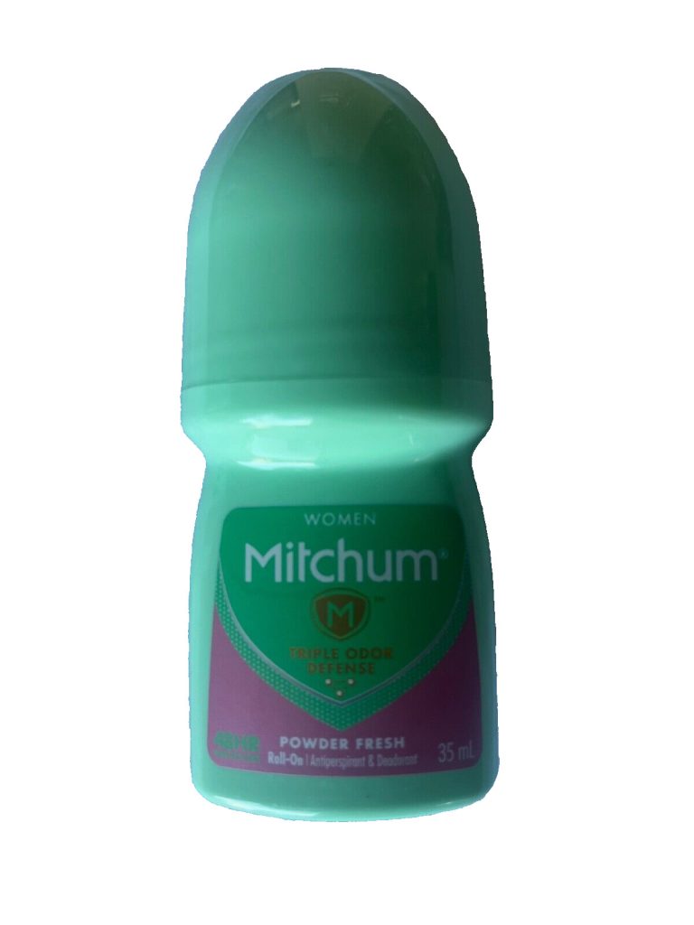 6 Pack Mitchum 48HR Roll-On Antiperspirant Deodorant Tripe Odor defence LADIES