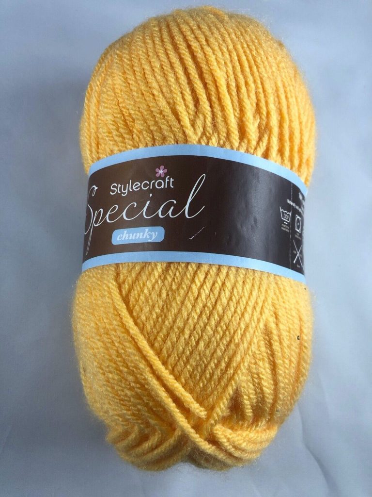 Stylecraft Special CHUNKY knitting wool acrylic yarn 100gm 1081 SAFFRON