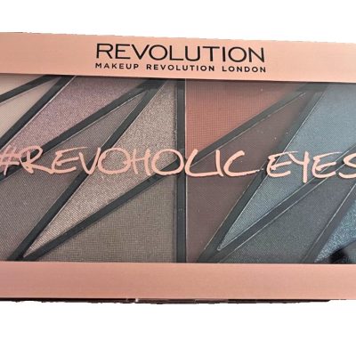 Revolution Revoholic Eyes Eyeshadow Palette Blue Steel Brown Nude Taupe