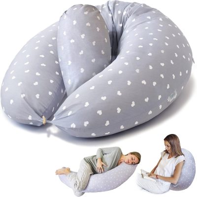 Bambi Pregnancy Pillow Maternity U Shape with Cover Feeding Nursing Sleeping