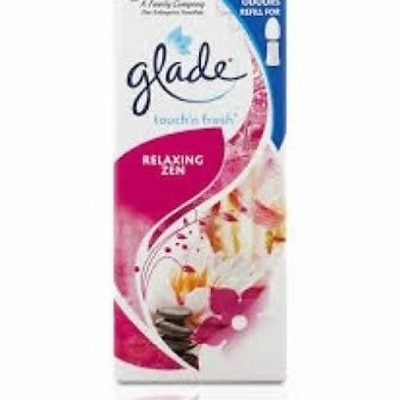 6 X RELAXING ZEN GLADE TOUCH N FRESH REFILLS HOME FRAGRANCE 10ML EACH