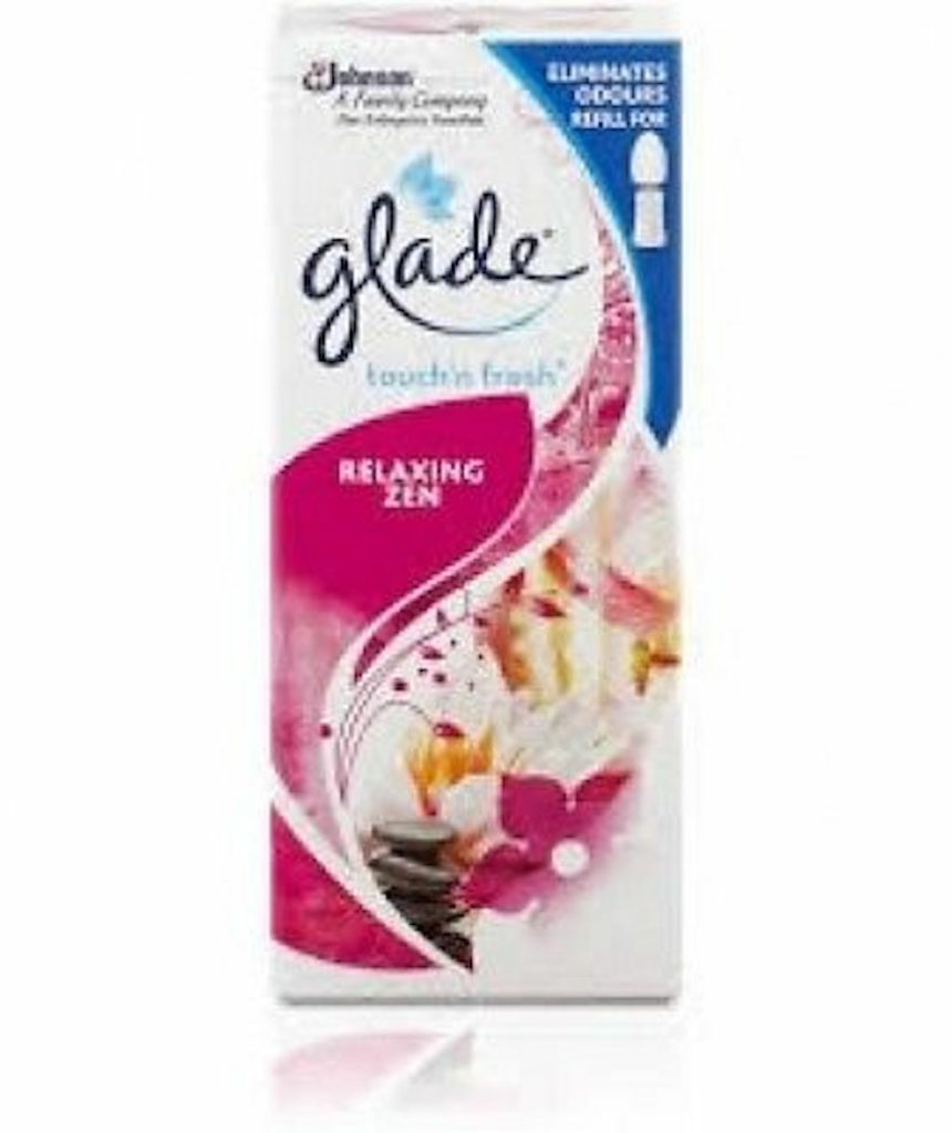 6 X RELAXING ZEN GLADE TOUCH N FRESH REFILLS HOME FRAGRANCE 10ML EACH